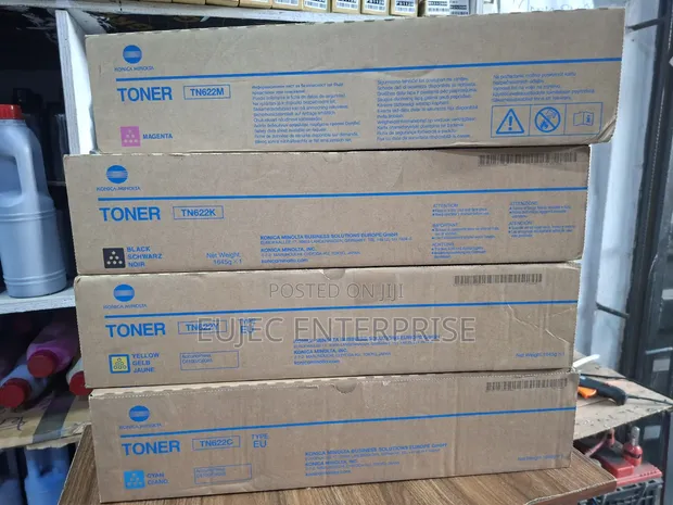 Konica Minolta TN622 Toner Set (CMYK) - 1