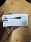 Sinemat Plus Tablet (Carbidopa/Levodopa) - 3