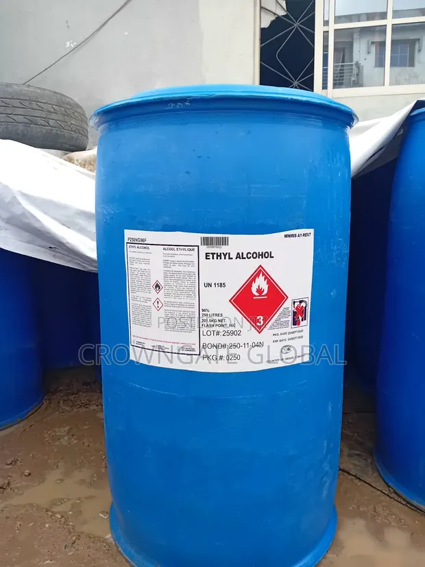Ethyl Alcohol 96% (250 Litres) - 1