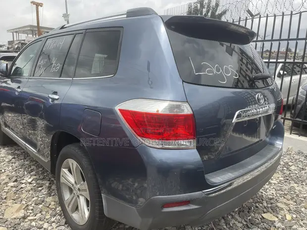 2013 Toyota Highlander Limited 3.5L 4WD Blue - 1