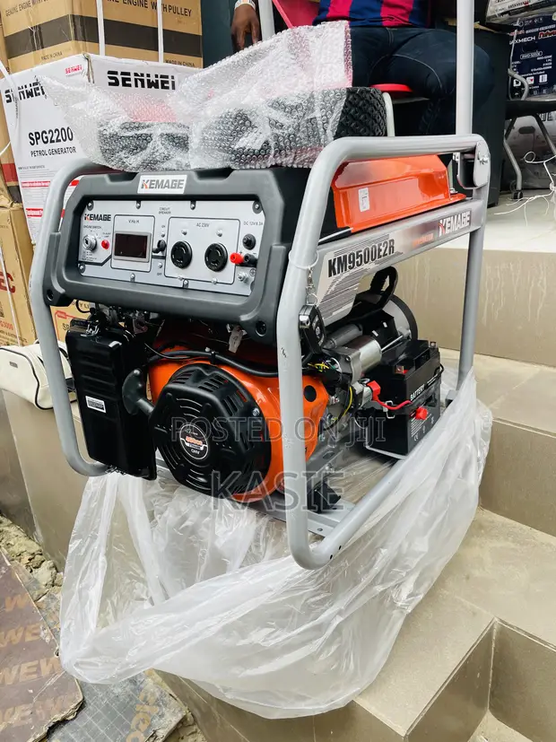 7.5KVA Original Kemage Remote Control Petrol Generator - 1