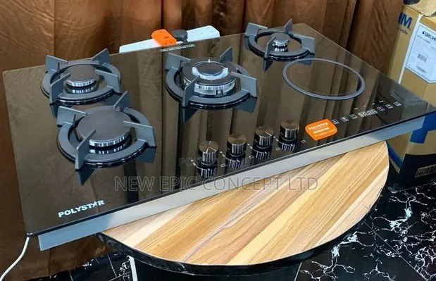 Polystar 5-Burner Gas Electric Table Top Cooker - 1