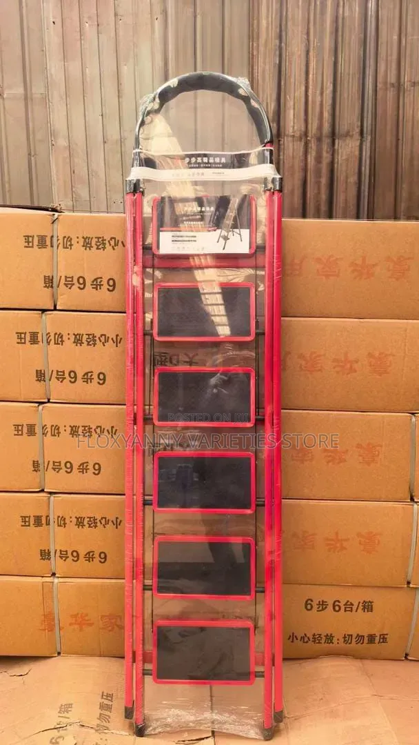 6-Step Foldable Household Ladder - 1