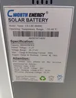 Cworth Energy Lithium Ion Battery 20kWh 400Ah 51.2V New - 2
