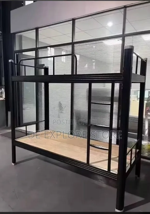 Bunk Bed Baƙar Fata da Aka Shigo Da ita - 1