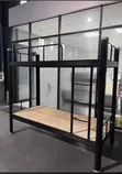 Bunk Bed Baƙar Fata da Aka Shigo Da ita - 1