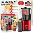 Sokany Slow Juicer Sabon Zare - 2