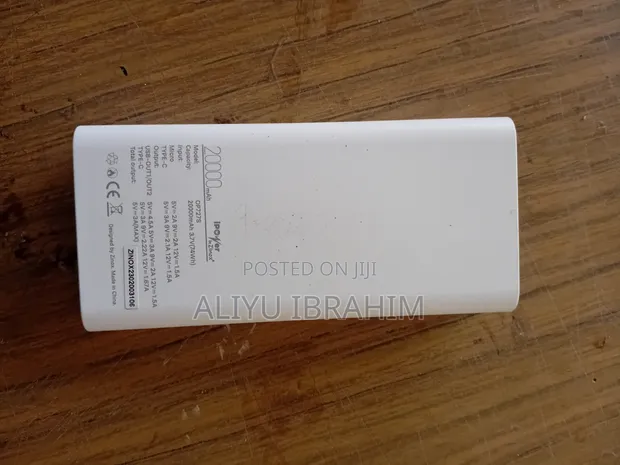 iPower by Zinox 20000mAh Power Bank (OP727S) - Fast Charging - 1