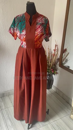 Adire Wide-Leg Jumpsuit