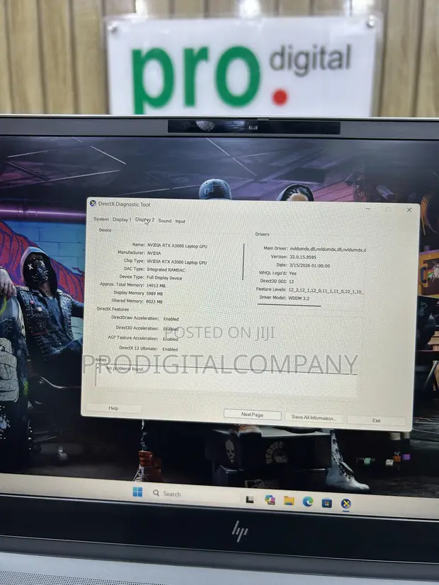 HP ZBook Fury 15 G8 Laptop - Intel Core i7, 16GB RAM, 512GB SSD - 1