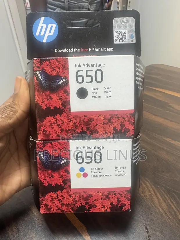 Original HP 650 Ink Cartridge Set - 1