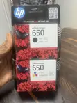 Original HP 650 Ink Cartridge Set - 1