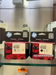 Original HP 650 Ink Cartridge Set - 2