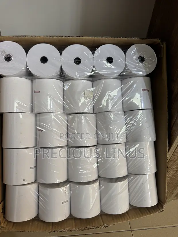 Thermal Receipt Paper Rolls - Brand New - 1