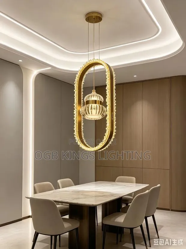 Sauki LED Pendant Haske don Dining Table/Balcony - 1