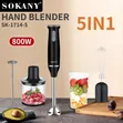 Brand New Sokany 5-in-1 Hand Blender - 2