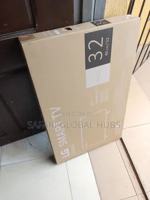 New LG 32LQ63 32" Smart LED TV with Prime Video & YouTube