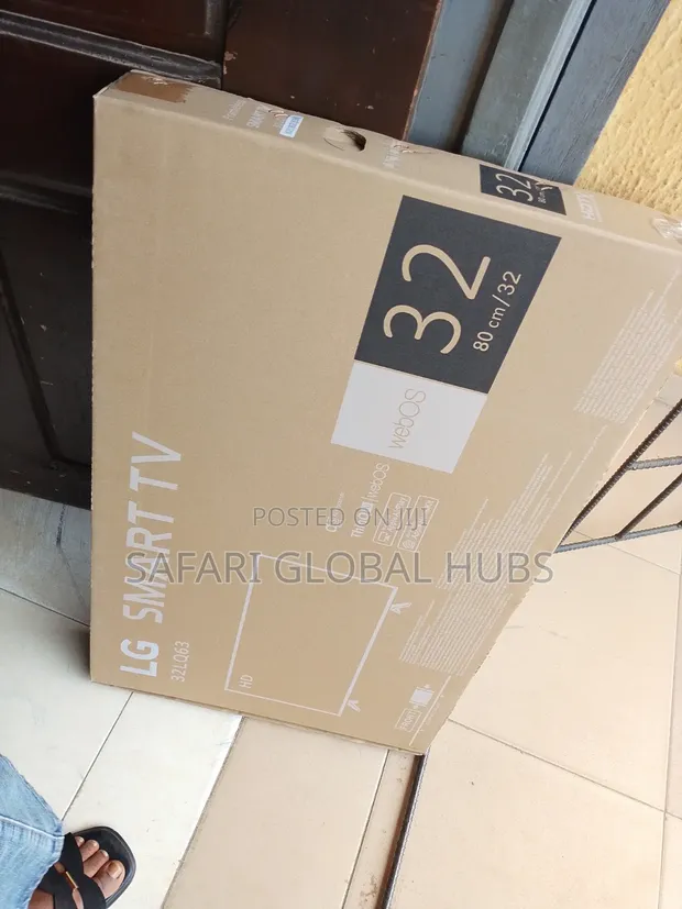 LG 32-inch Smart LED TV 32LQ63 with Prime Video & YouTube - 1