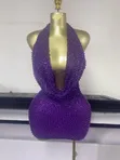 Quality Luxurious Ohpolly Backless Dress - 1