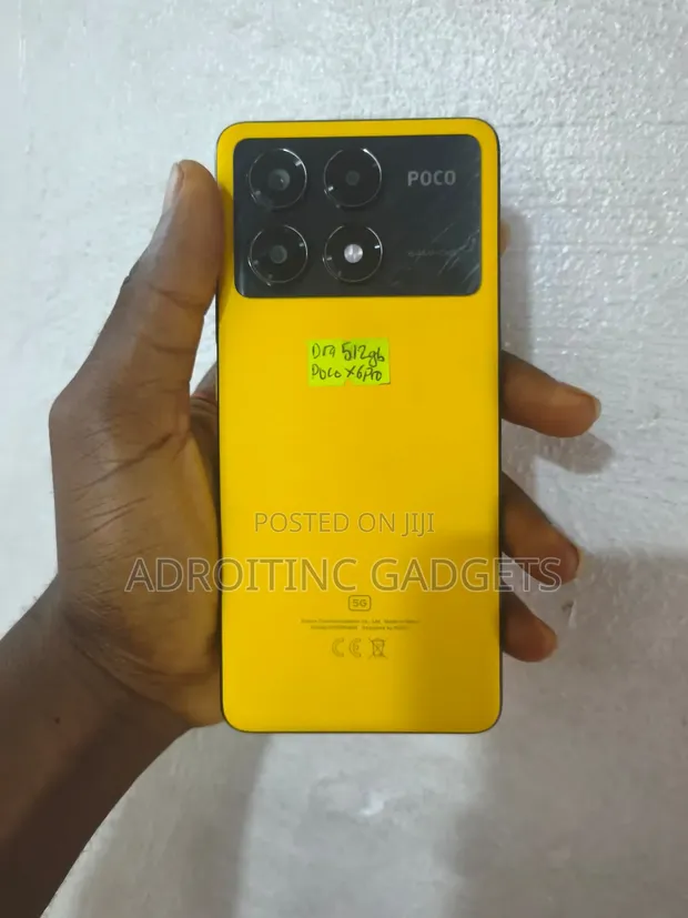 Xiaomi Poco X6 Pro 512GB Yellow (Foreign Used) - 1