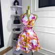 Classic Flowery Female Sundress - 1