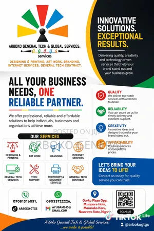 Arboko General Tech&Global Services - Sabis na Bugawa