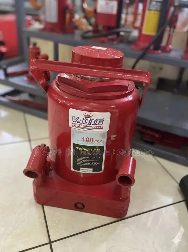 100-Ton Hydraulic Bottle Jack - 1
