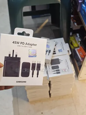 Original 45W Samsung Charger with Super Fast Charging 2.0