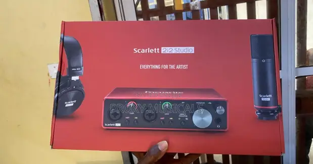 Focusrite Scarlett 2i2 3rd Gen Bundle Don Yin Rikodi - 1