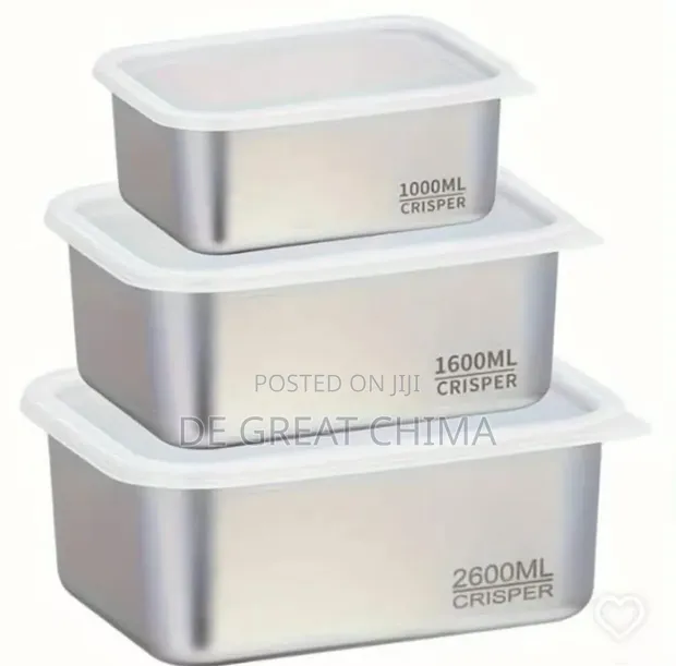 Stainless Steel Food Storage Container - 1