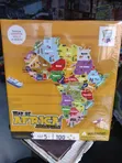 Map of Africa Jigsaw Puzzle Set - 3