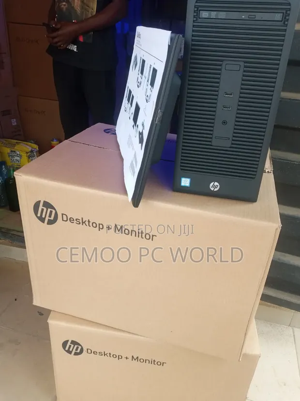New HP 280 G3 Desktop Computer - Intel Core i5, 8GB RAM, 1TB HDD - 1