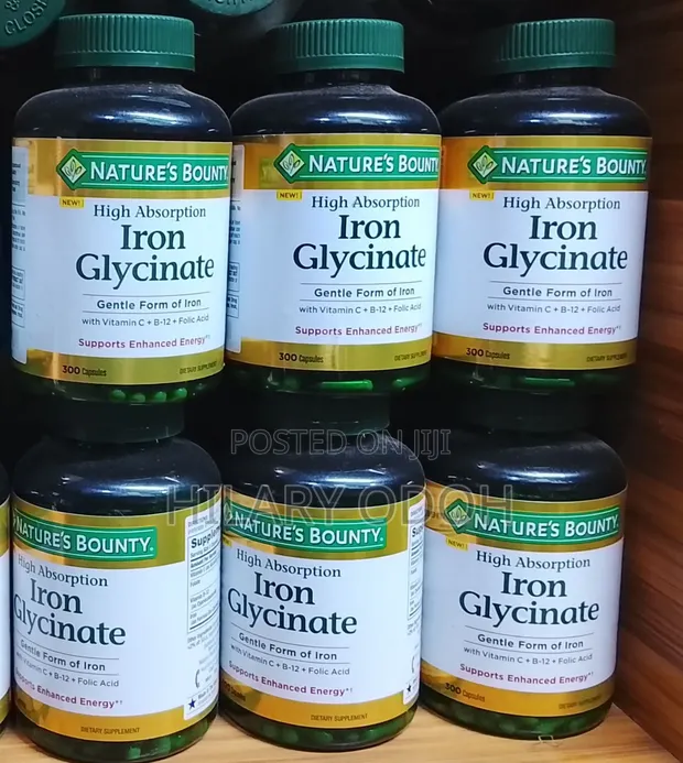 Nature's Bounty Iron Glycinate 300-Count - 1