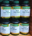 Nature's Bounty Iron Glycinate 300-Count - 1