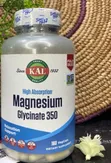 KAL Magnesium Glycinate 350, 160 Capsules - 3