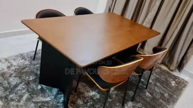 Dining Table and 4 Chairs - 1