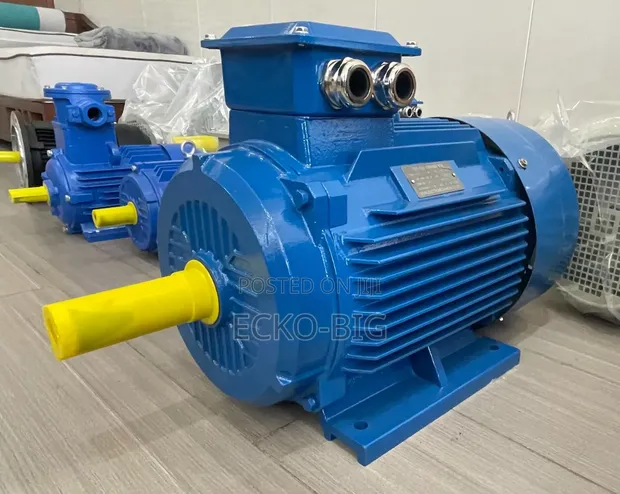 5HP 3-Phase Asynchronous Electric Motor - 1