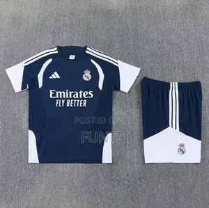 Arsenal & Real Madrid Adidas Training Kits (Separate)