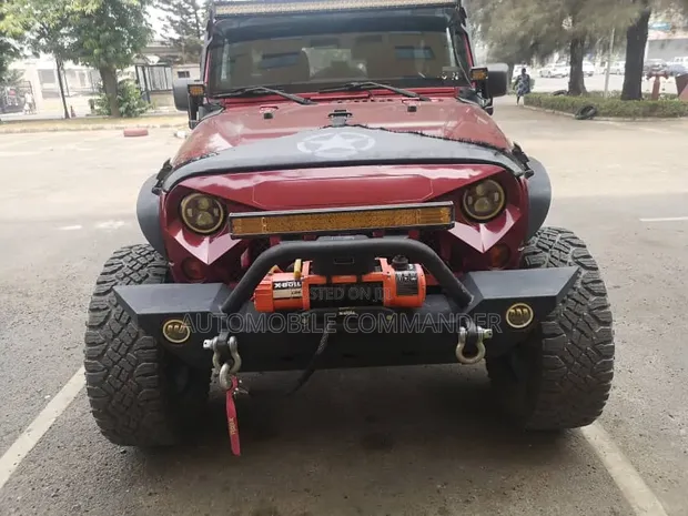 Jeep Wrangler 2017 Red - 1