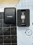 Casio Vintage LA670WEM-7 Kallon Silver Mesh - 4