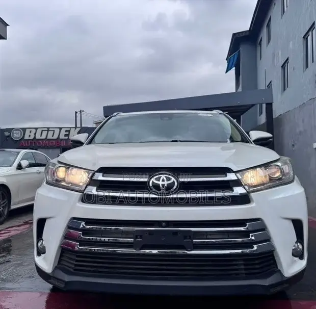 2018 Toyota Highlander Limited Platinum 4x4 V6 White - 1