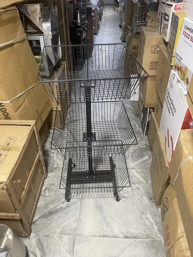 Brand New Basket Trolley - 1
