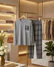Serenity Unisex Knit Lounge Set - 4