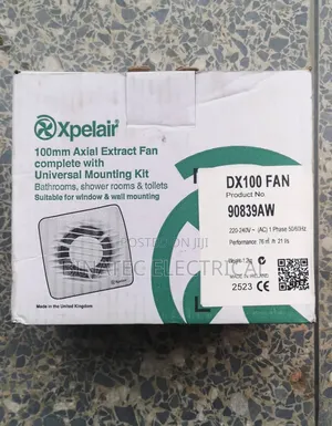 Xpelair 4" Fan Mai Fitarda Iska