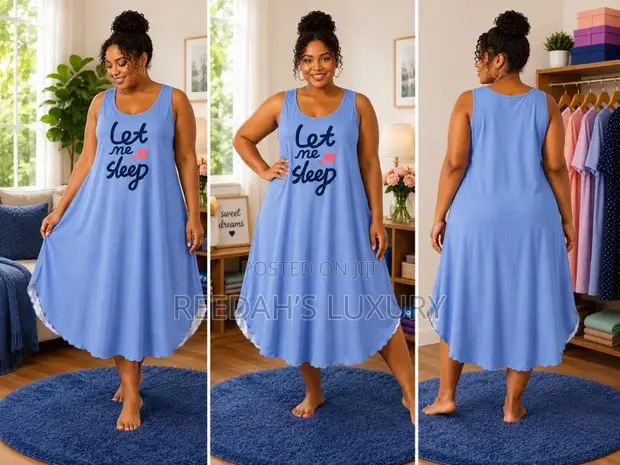 Let Me Sleep Nightgown - Blue - 1