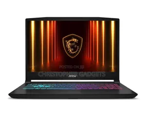 New MSI Katana 15 Gaming Laptop: Intel Core i7, RTX 5060, 16GB RAM, 1TB SSD