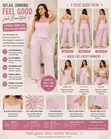 Blue Striped Lounge Set - 2