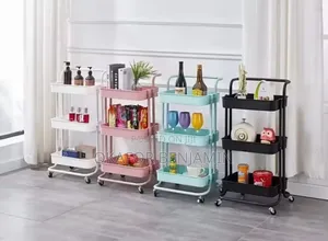 High Quality 3-Tier Multipurpose Storage Trolley