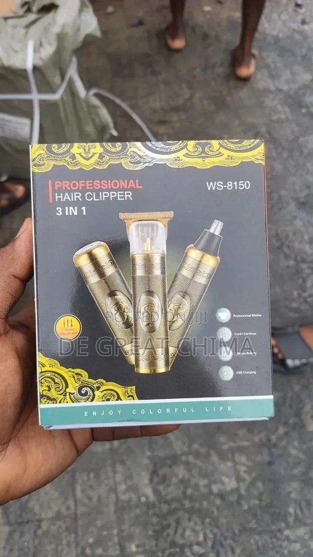 3-in-1 Professional Rechargeable Trimmer - 1