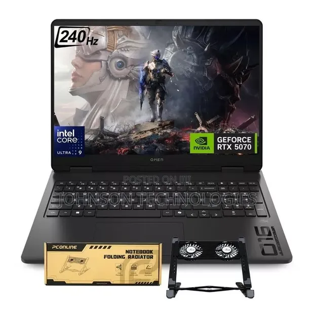 HP Omen 16 Laptop - 16GB RAM, 1TB SSD, RTX 5060 - 1